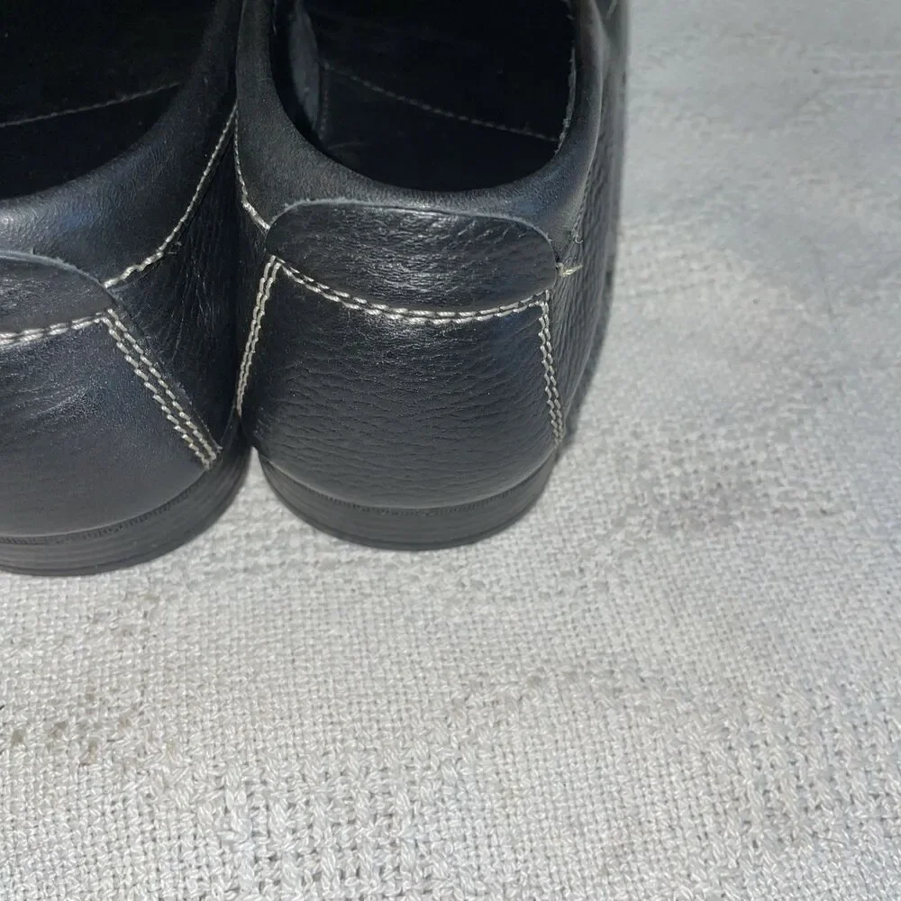 Sandro Moscoloni Men’s Casual Loafers Size 8.5 M Black Leather Going out Party